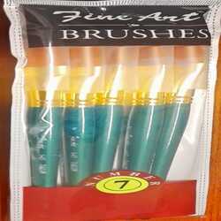 Fine Art Flat Brushes No 7